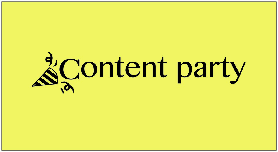 個人隱私VS網路便利，你選哪個？ content party logo review